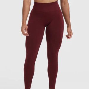 Oneractive Effortless Seamless Leggings- Rosewood, Size Medium